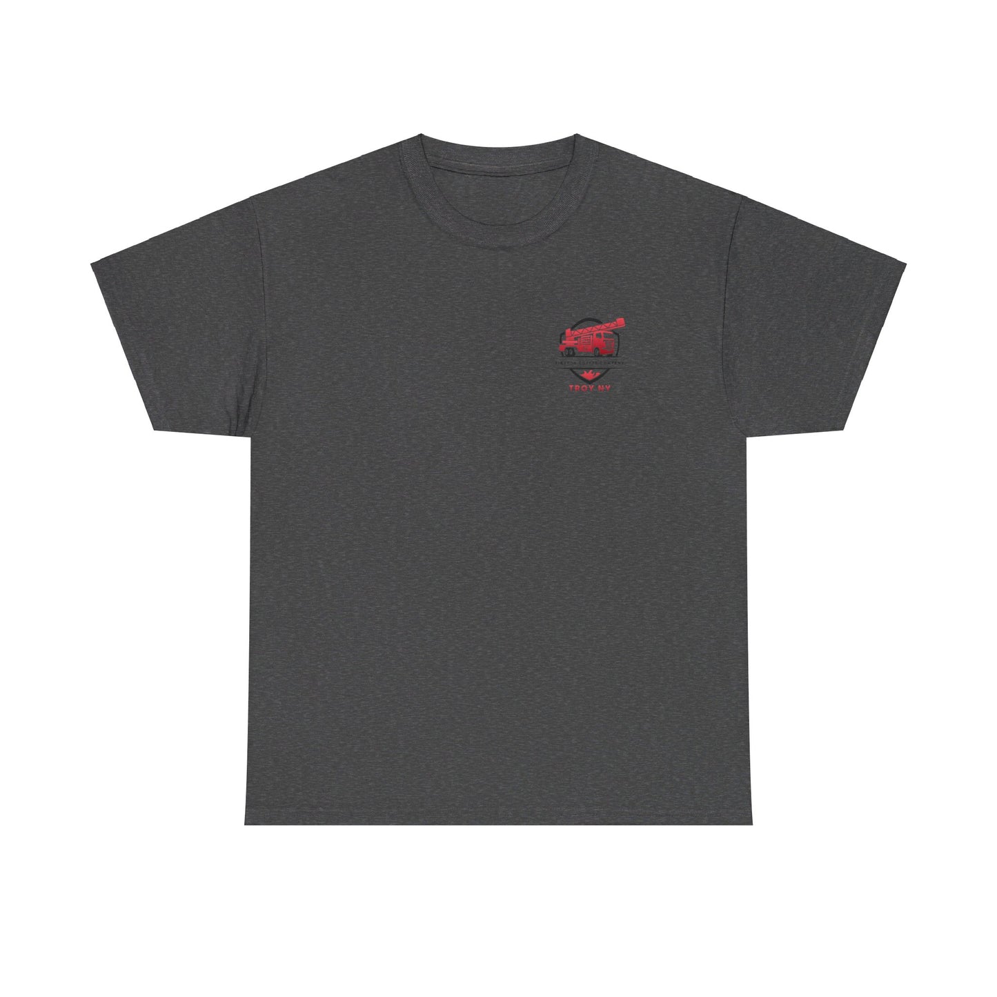 First in Coffee Thin Red Line Tee